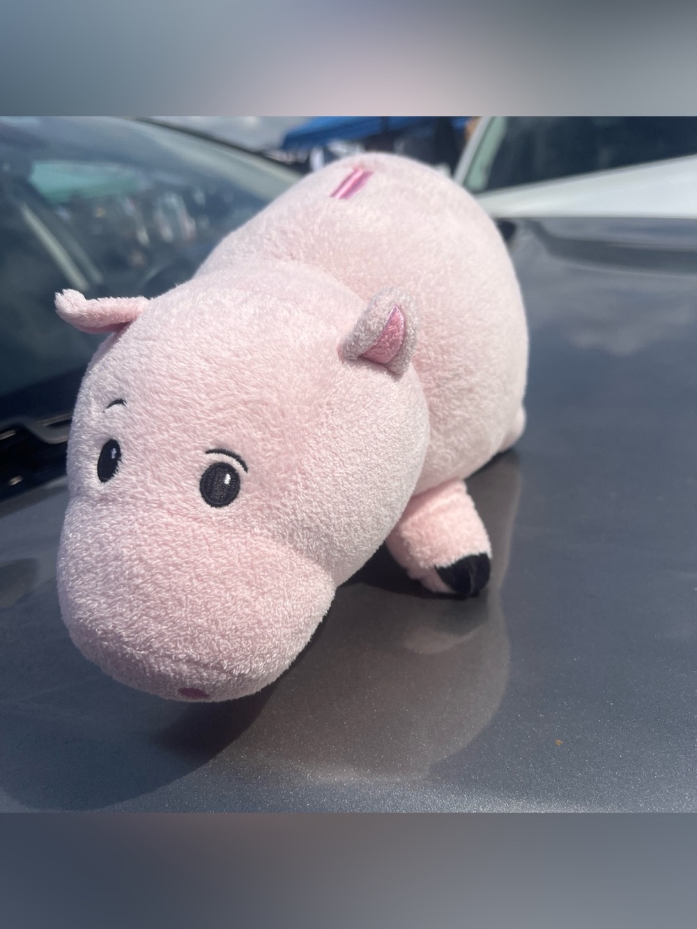 Disney Pink Hippo Plush Stuffed Animal